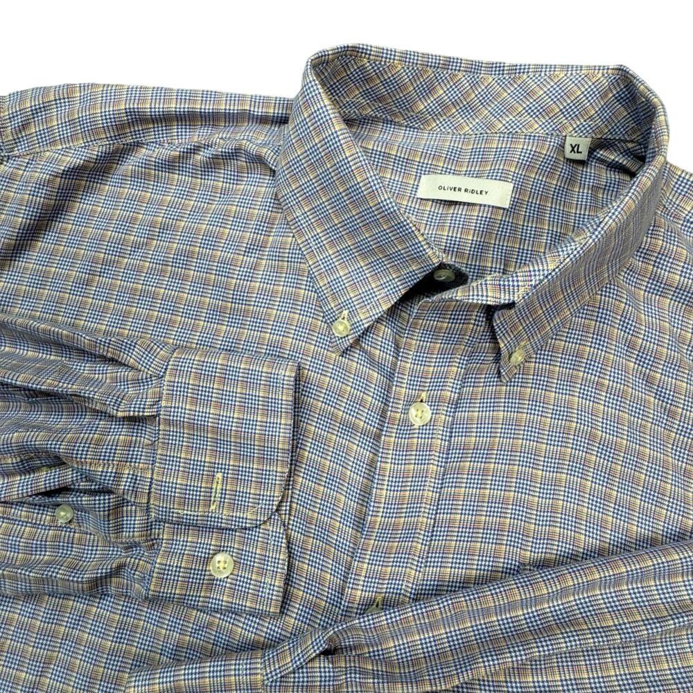 Oliver Ridley Shirt Men's‎ Size XL Button Down Long Sleeve Super Clean